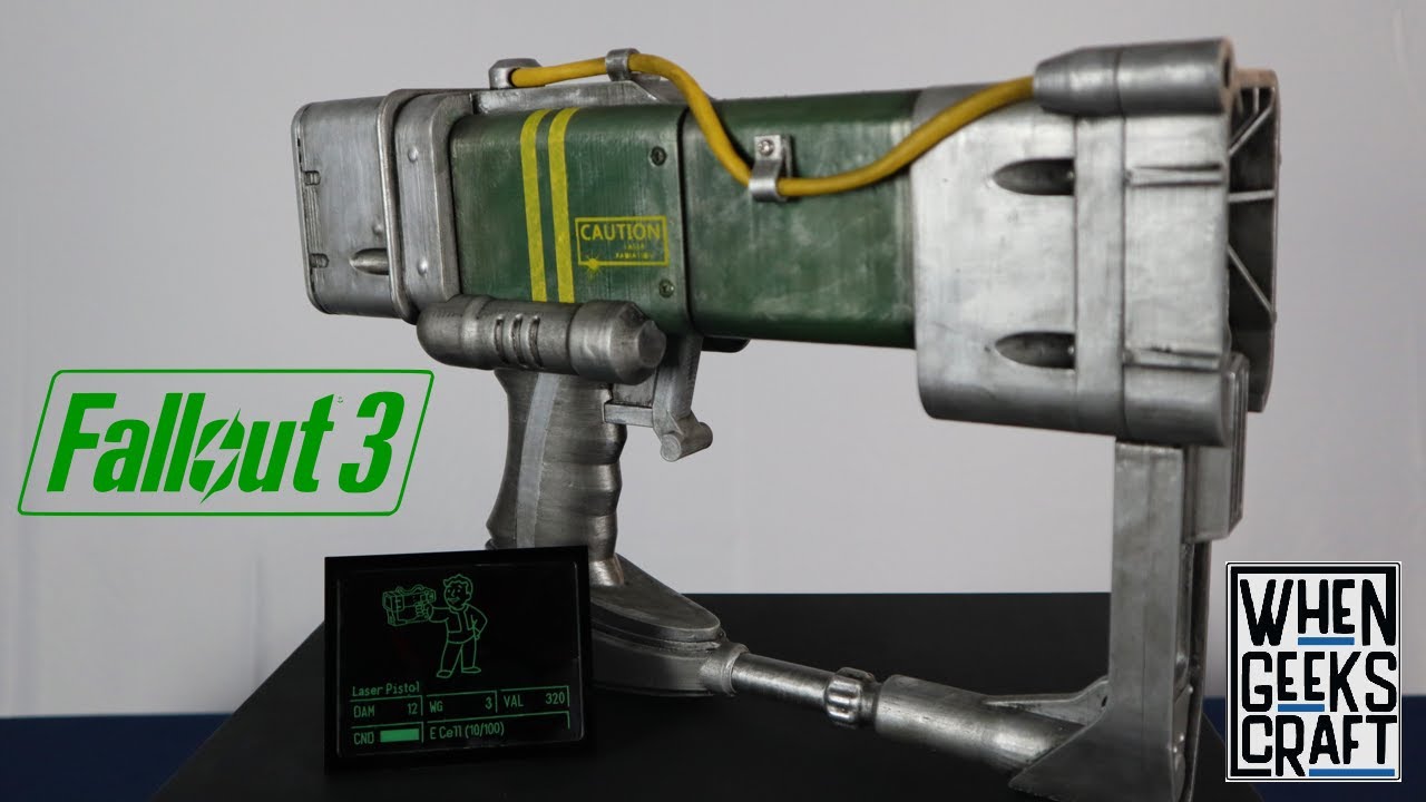 DIY AEP7 Laser Pistol from Fallout 3