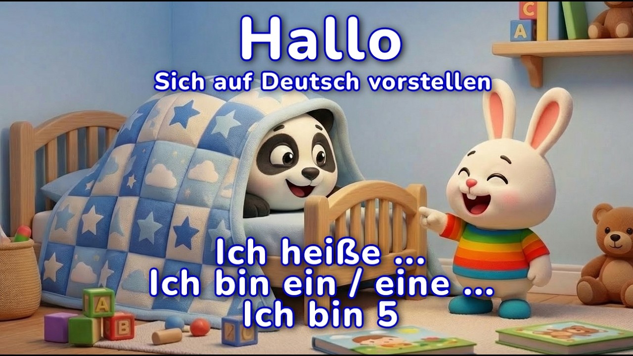 Hallo | Anifreunde | German for Kids