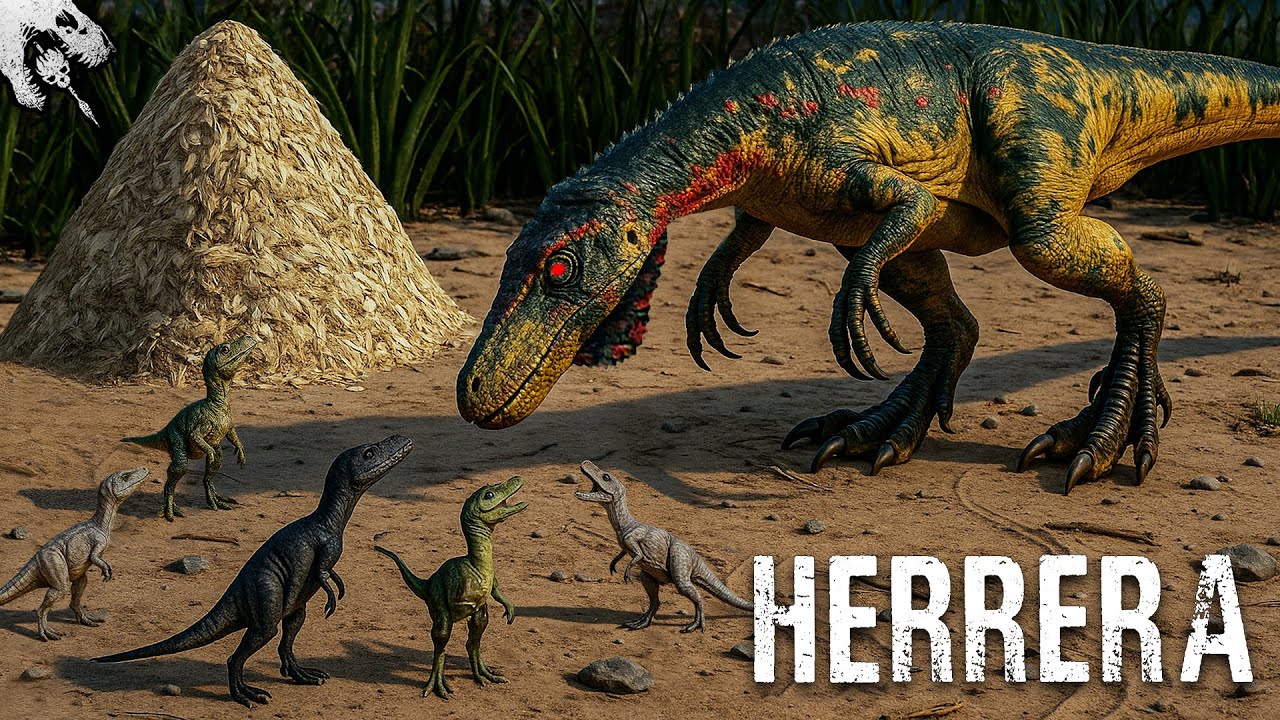 GESCHLÜPFT in einem NEST 🥚🪺 Überleben als HERRERASAURUS 🦎 - The Isle