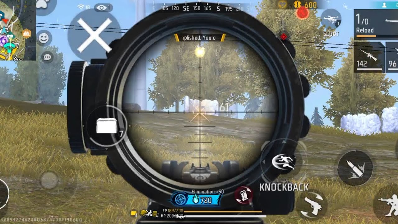  Garena Free fire gameplay kar98k 🔴7🔴 kill 💥💥💥💥 BOOYHA💓 