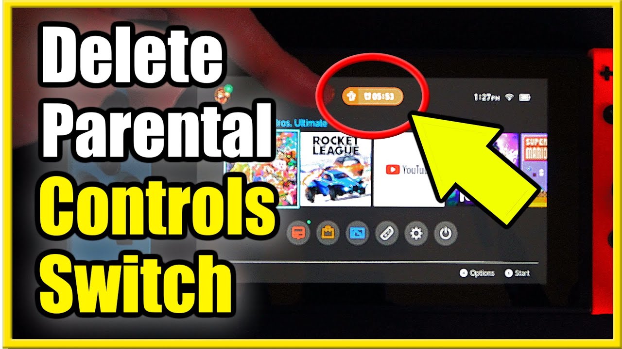 Как удалить родительский контроль на Nintendo Switch (легко удалить таймеры!)