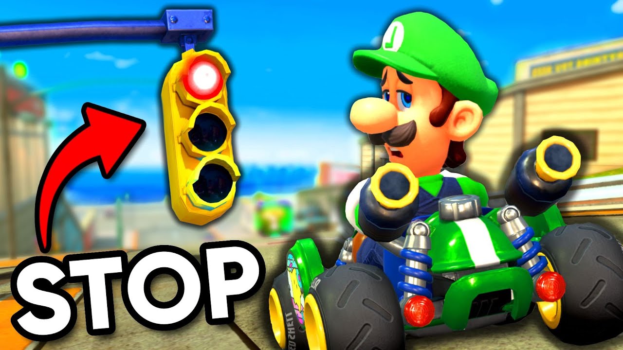 Obeying REAL Traffic Laws in Mario Kart World