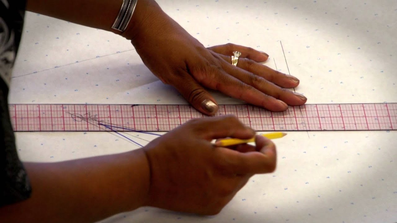 How to add seam allowance to a pattern part 1
