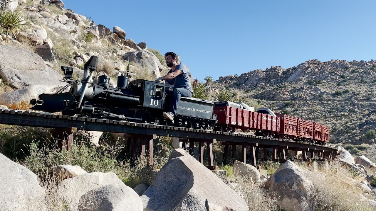 Firing Up C&S 2-6-0 No. 10 at Joshua Tree & Southern
