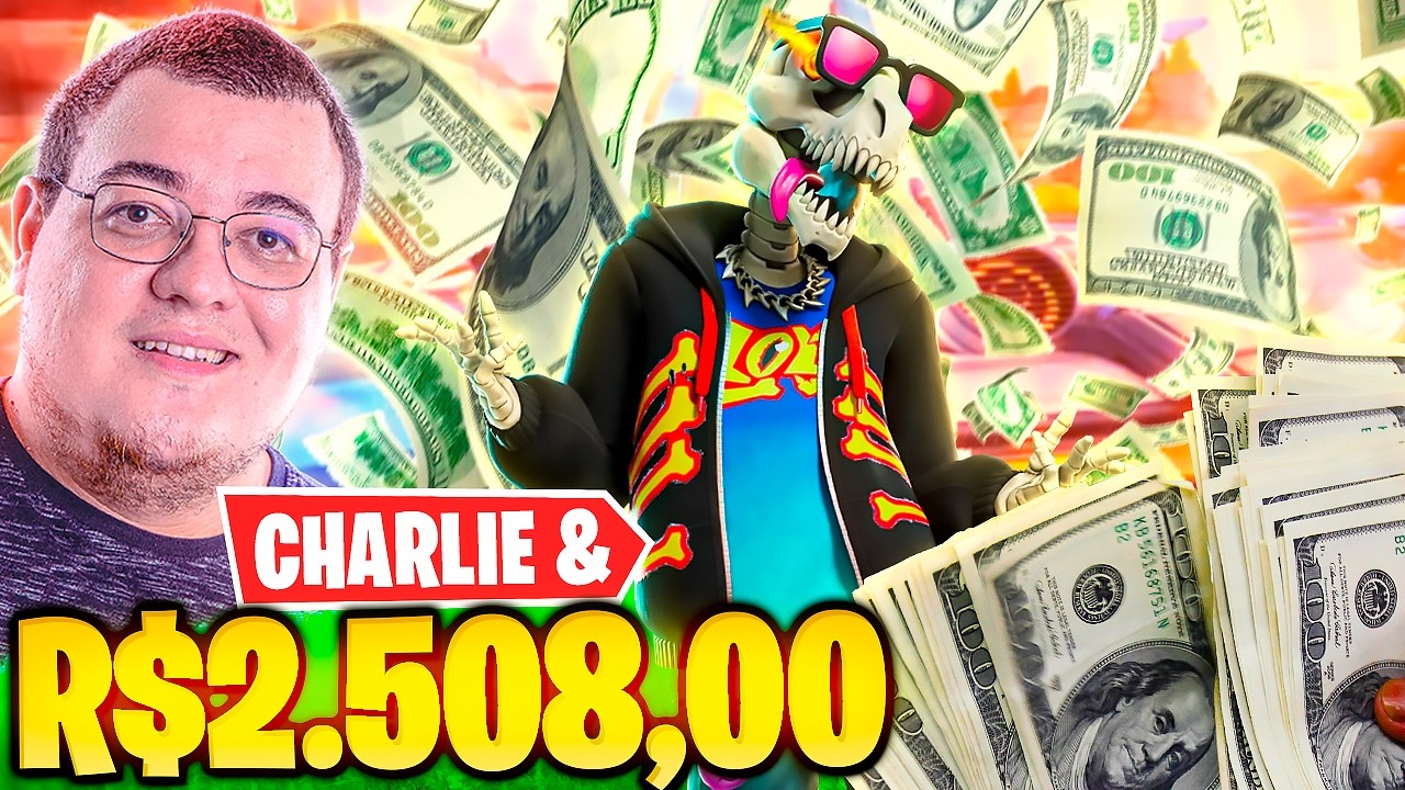 GANHEI R$ 2508 COM ESSA PLAY DE FORTNITE !
