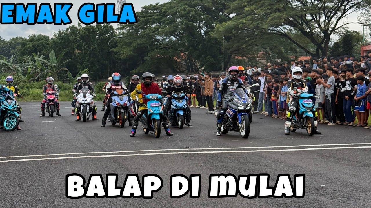 RACE DI MULAI#emakgila 