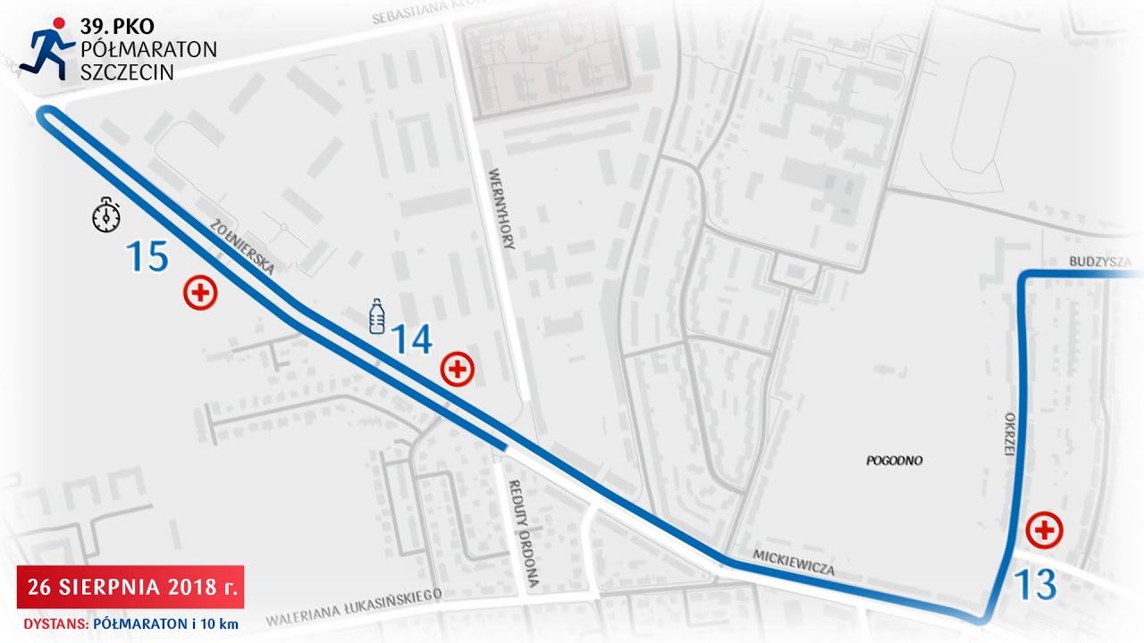 39. PKO Półmaraton Szczecin - Prezentacja trasy
