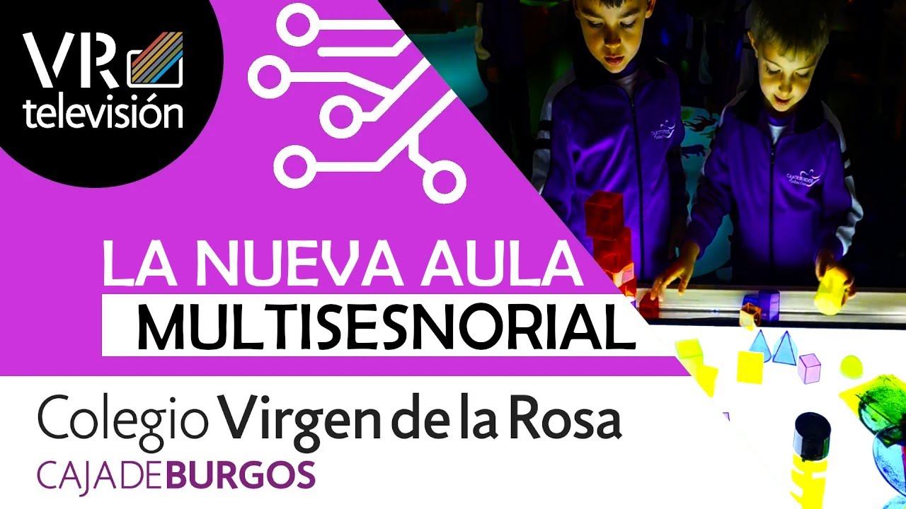 La nueva aula multisensorial 🤩 Colegio Virgen de la Rosa