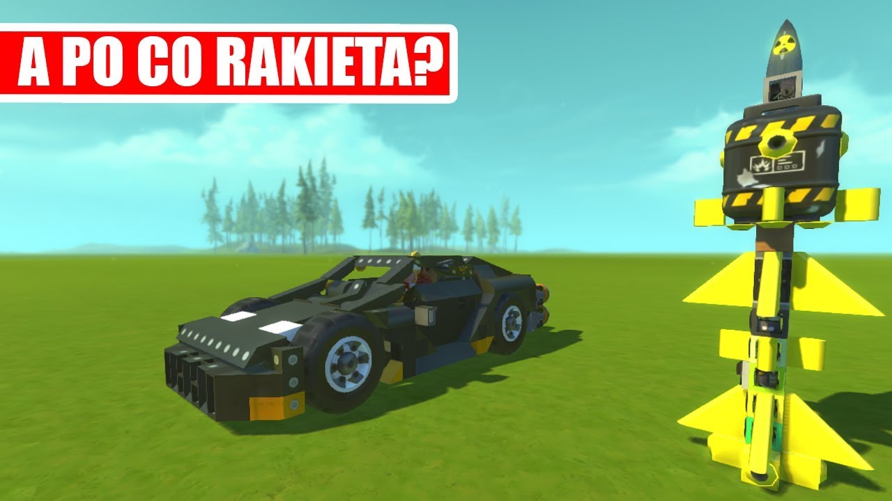 SCRAP MECHANIC - NAJSZYBSZE POJAZDY ŚWIATA!! *GRA ZEPSUTA*