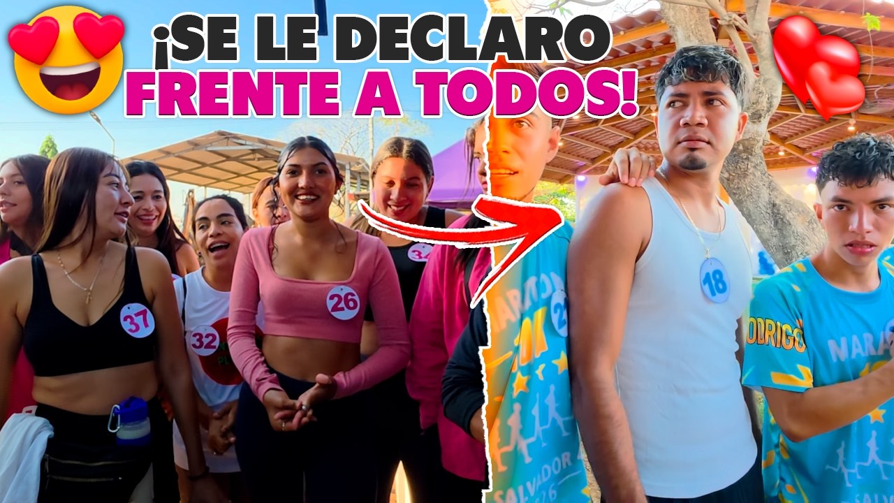 Hermosa Chica del Plus se le declara a Sapo ¡Reacción Épica!