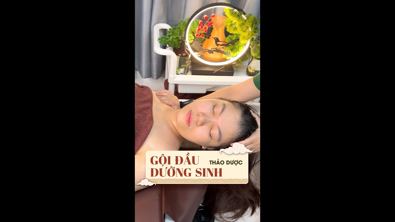 ASMR Hair washing and scalp massage - Gội đầu dưỡng sinh cực phê tại Emerals Spa