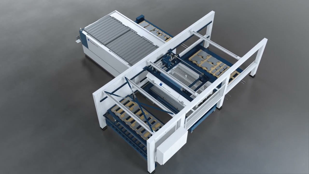TRUMPF Automation: LiftMaster Compact – Compact layout. Fast loading and unloading