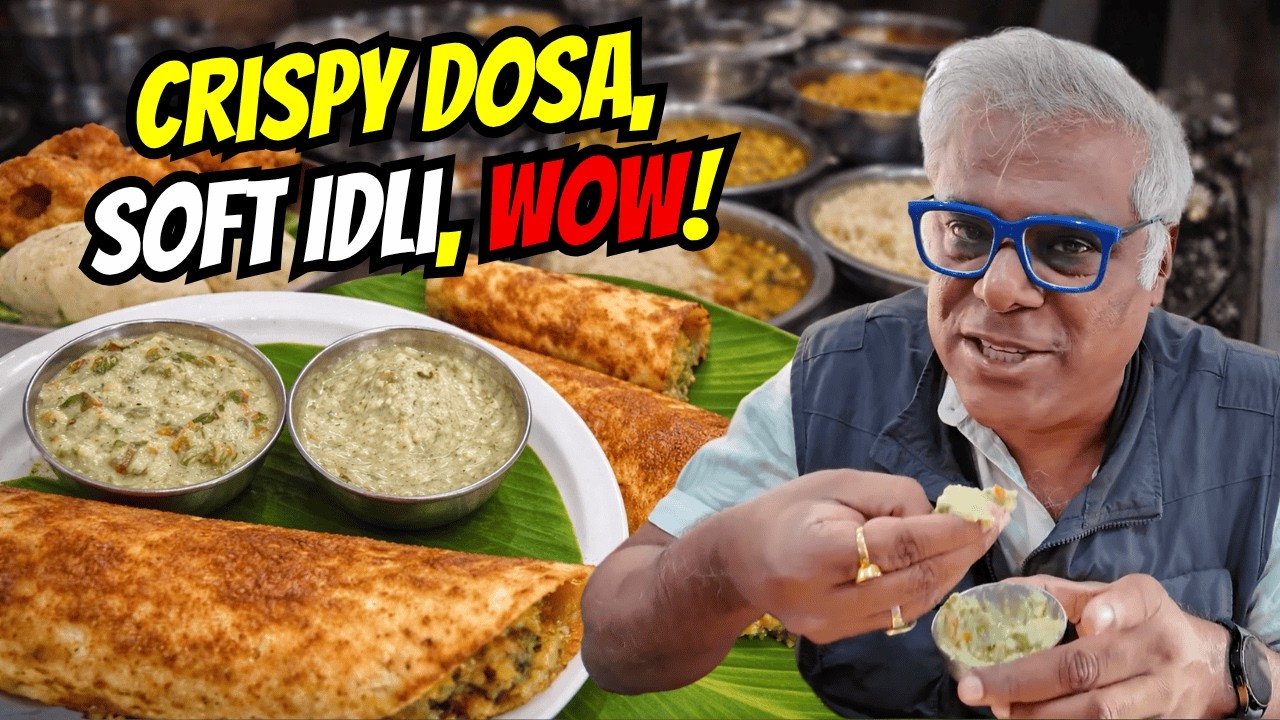 Bengaluru's Legendary Breakfast at GTR | Dosa, Rava Idli, Sagu & Filter Coffee