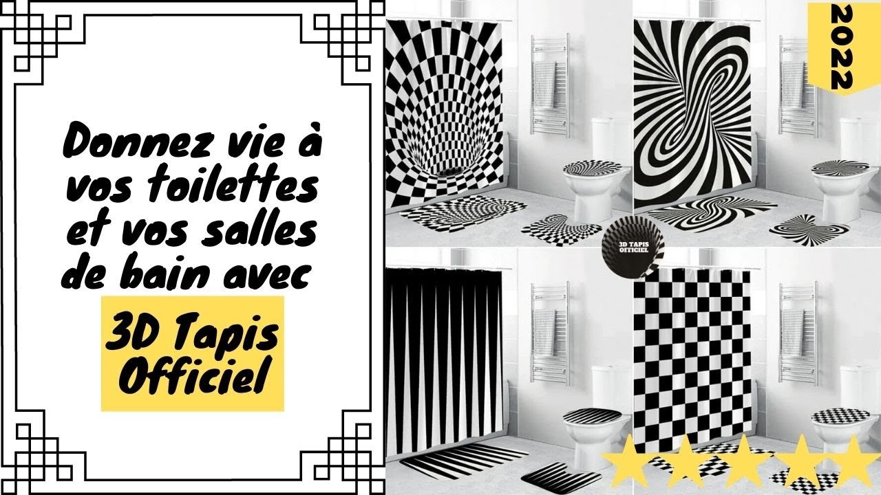 Donnez vie &agrave; vos toilettes avec l'illusion vortex 3D#interiordecor #decorideas #decorationinterieure
