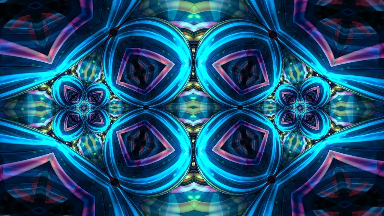 Psychedelic J.S. Bach (Trance Remix) with Animated Fractals & Trippy Visual Synesthesia