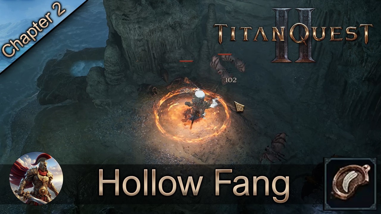Titan Quest 2 - Hollow Fang Charm from Bats (No Commentary | HD)
