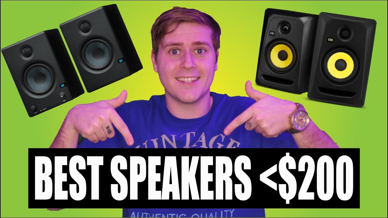 BEST Speakers for Making Music Under $200?? | 2023 Review
