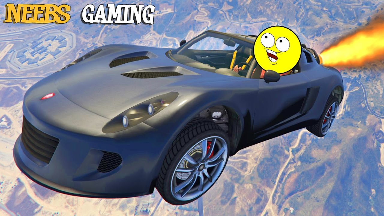 GTA 5 MODS - ROCKET CAR / RAMP CAR - NEW DLC VEHICLES
