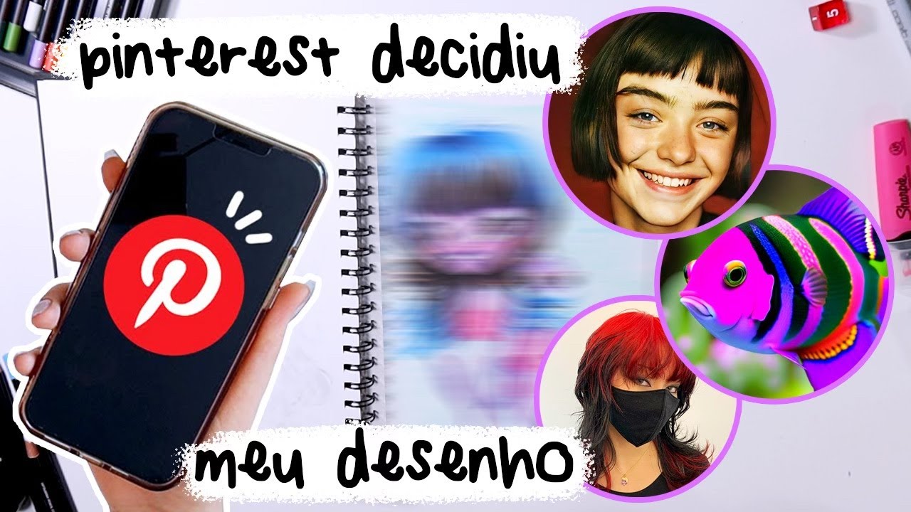 O PINTEREST DECIDIU MEU DESENHO - O MELHOR QUE JÁ FIZ!
