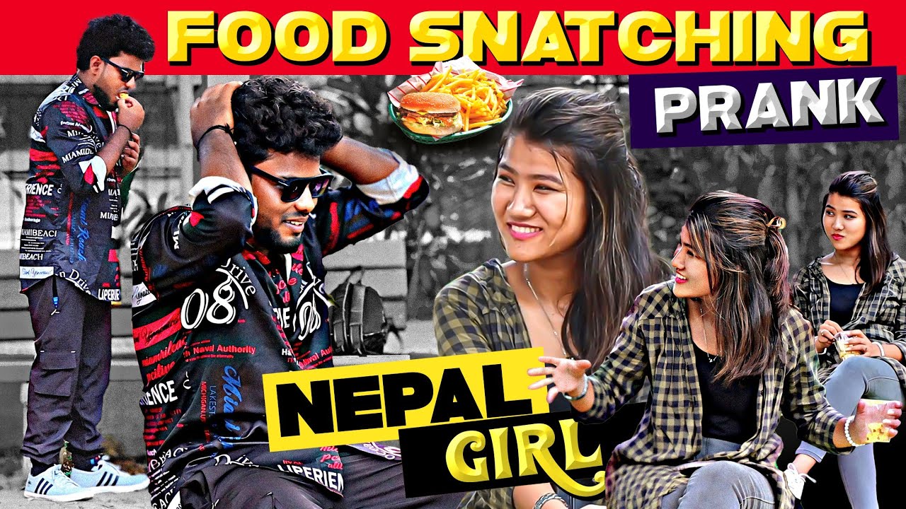 Nepal girl 😍 prank | Food Sn*tching prank ‼️😂 |Thani Katchi