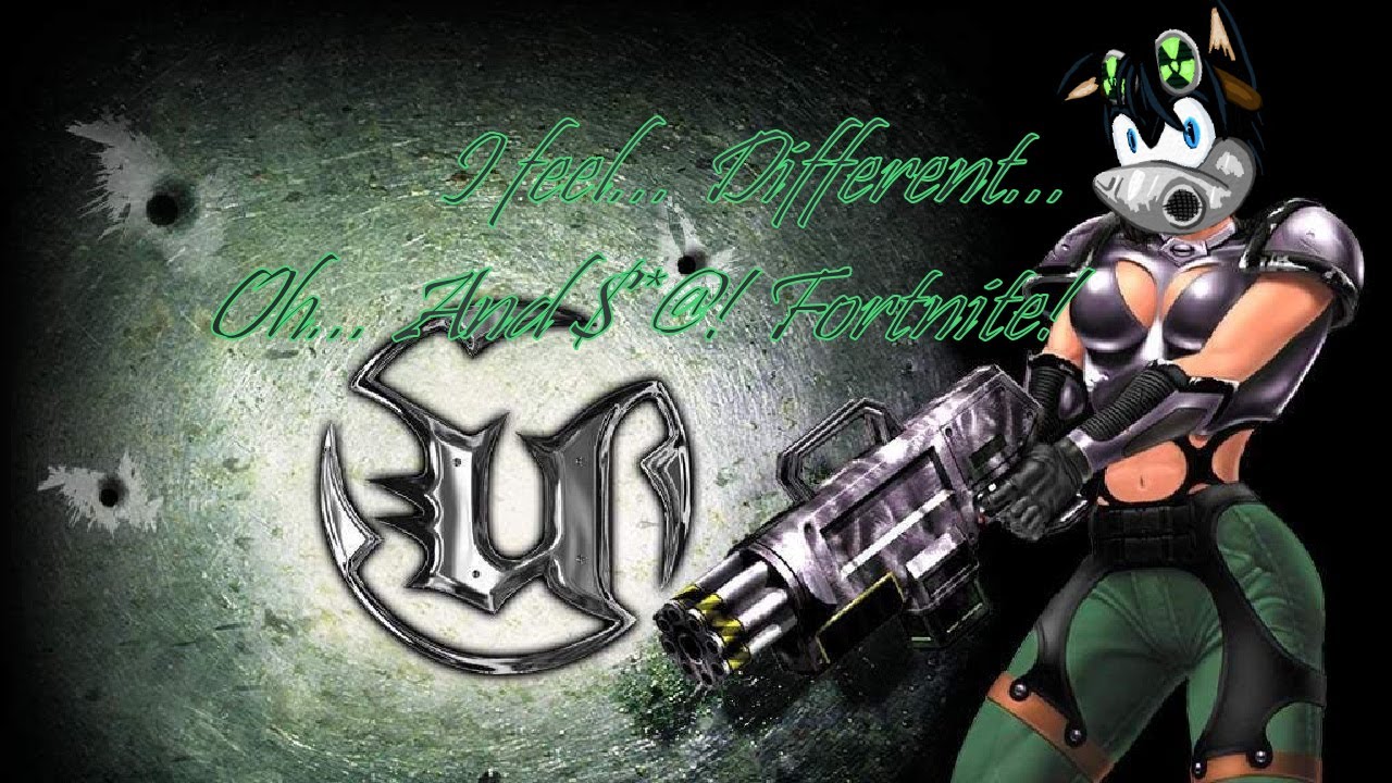 Mad Wolf plays Unreal Tournament, suffers bad internet, lays cover fire...