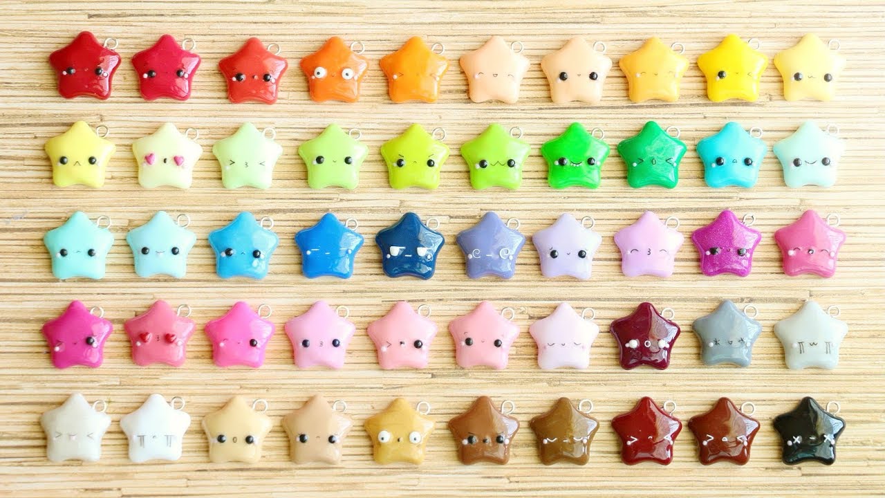 50 Kawaii Faces in Polymer Clay Tutorial