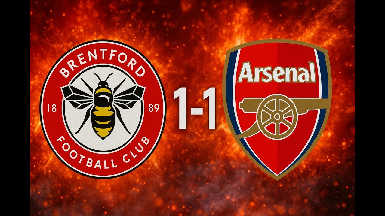 Arsenal gain at point at Brentford | Brentford 1-1 Arsenal