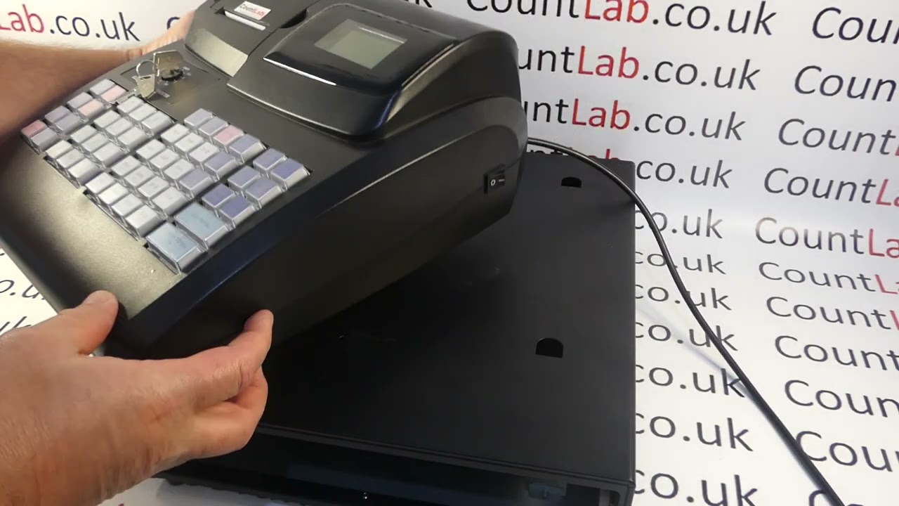 CL699 - How To Remove Cash Drawer Base From CountLab Cash Register