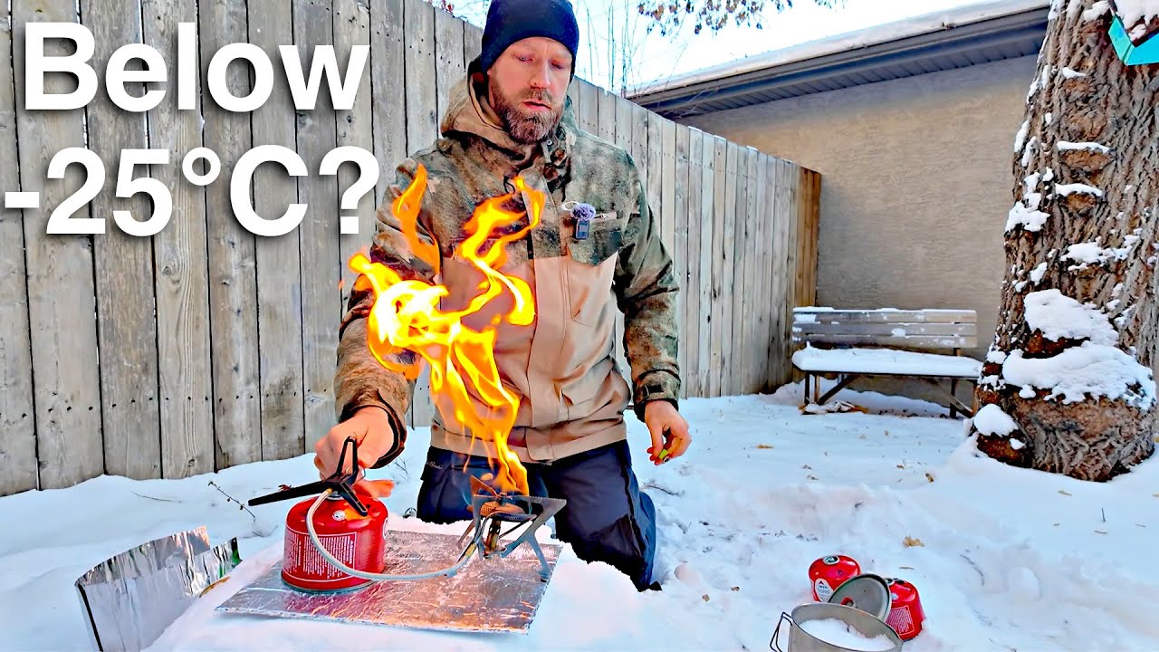 Temperature limit of a canister stove?