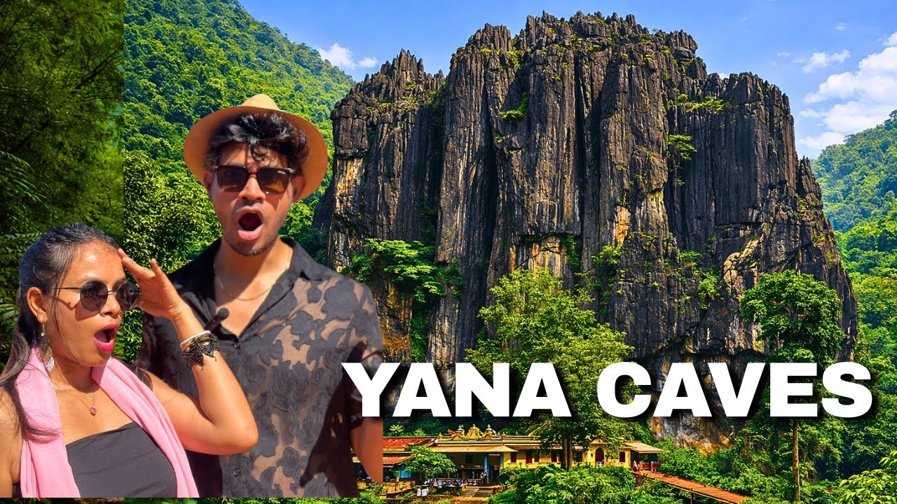 This Cave near GOKARNA looks like ALIENS 👽 made it | Yana Caves & Vibhuthi falls | GOKARNA