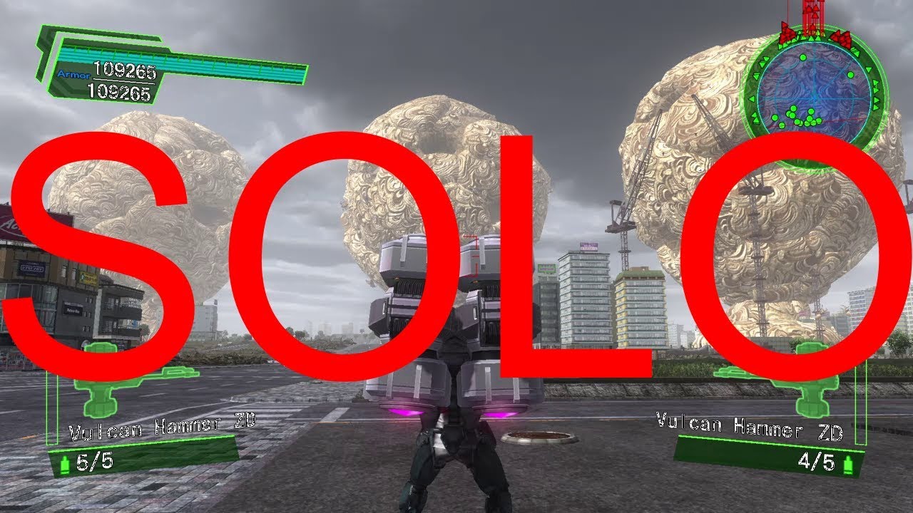 EDF Earth Defense Force 4.1 Online Mission 96 Demon Army [Solo] Fencer Inferno