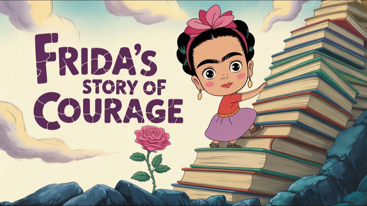 Frida Kahlo for Kids 🌸 | The Magical True Story of Art, Courage & Never Giving Up! (Inspirational)