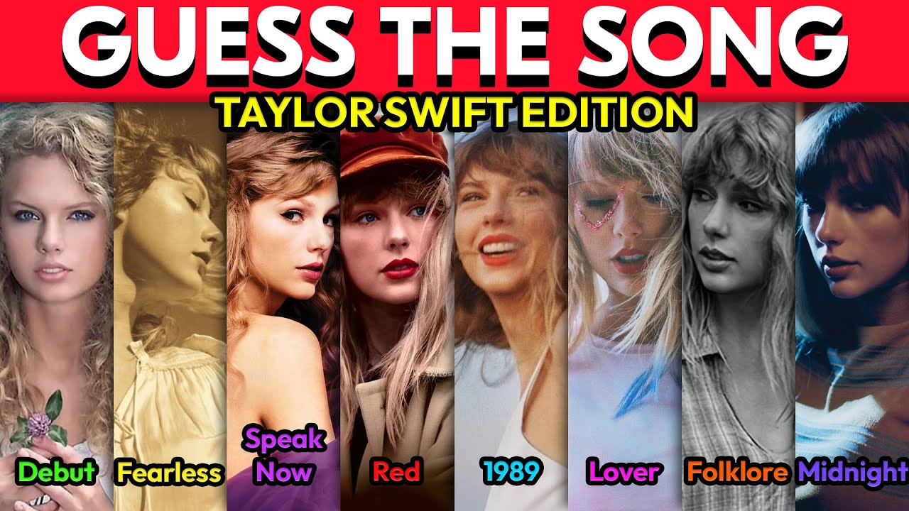Guess 50 Taylor Swift Songs 2025🎵 MUSIC QUIZ 🎶