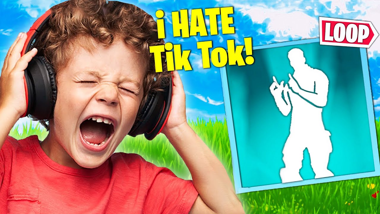Trolling ANGRY Kid with *NEW* GhostBusters TikTok EMOTE! (RAGE)