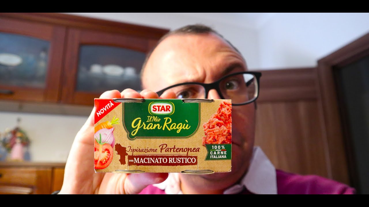 Ho provato IL MIO GRAN RAGU' STAR MACINATO RUSTICO !!