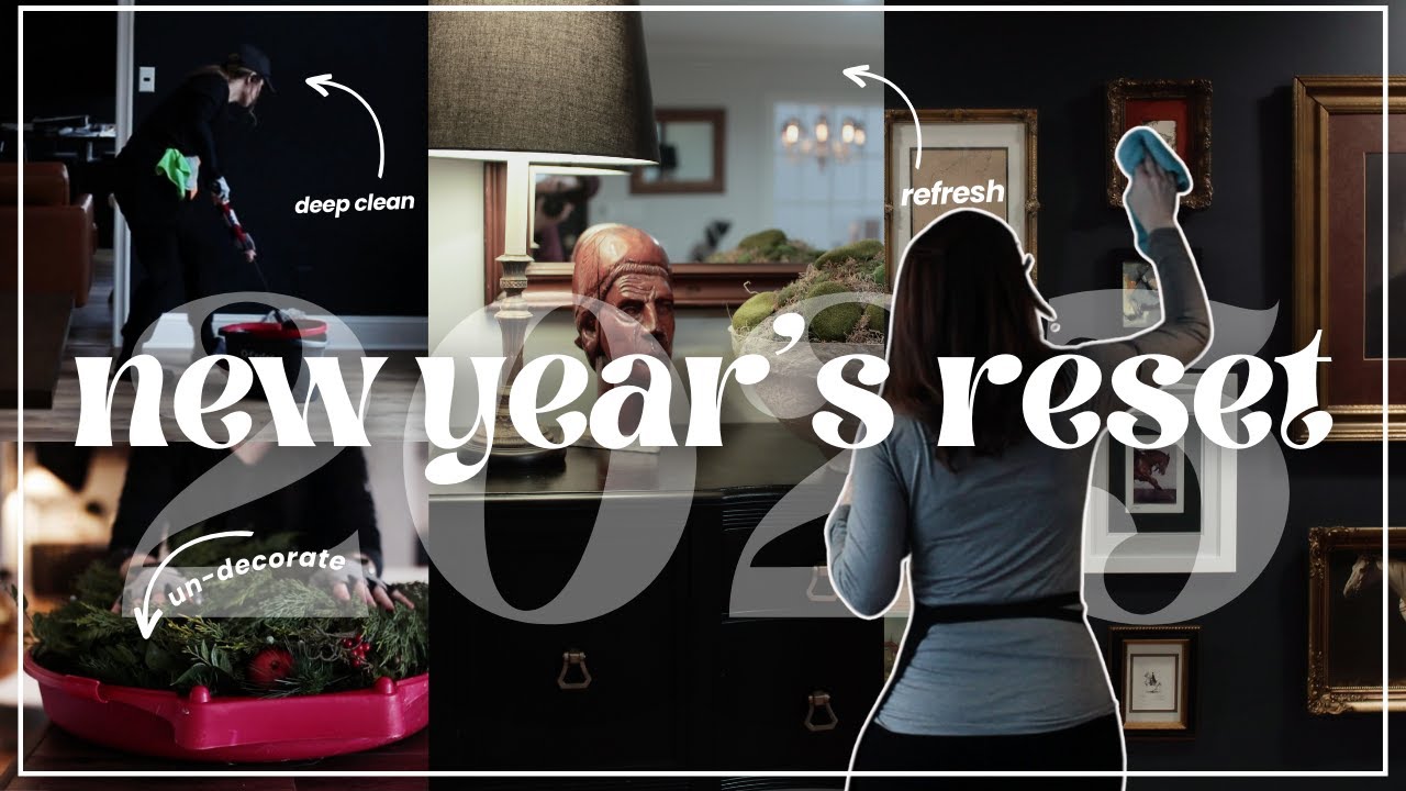 😍 You Won’t Believe HOW I Transformed My Home for 2025! | Big Reset & Declutter