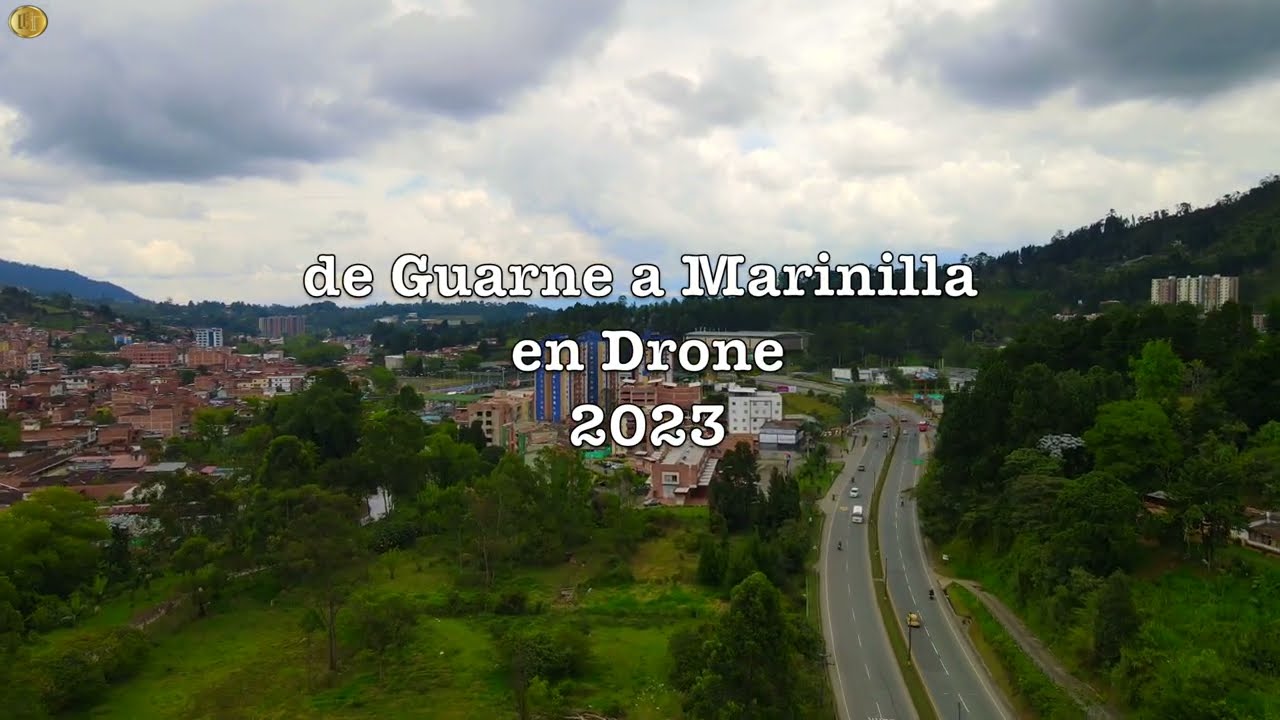 De Guarne a Marinilla en Drone, Antioquia, Colombia, 2023.