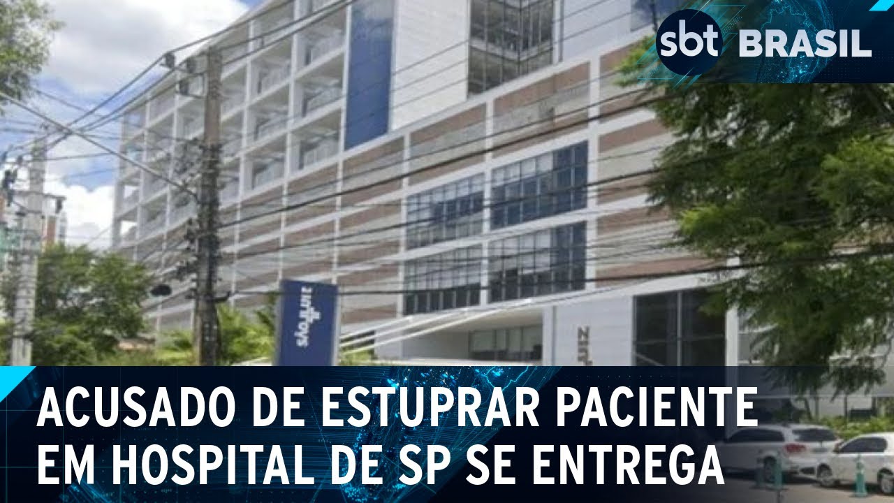 Técnico de enfermagem acusado de estuprar paciente se entrega à polícia | SBT Brasil (27/08/24)