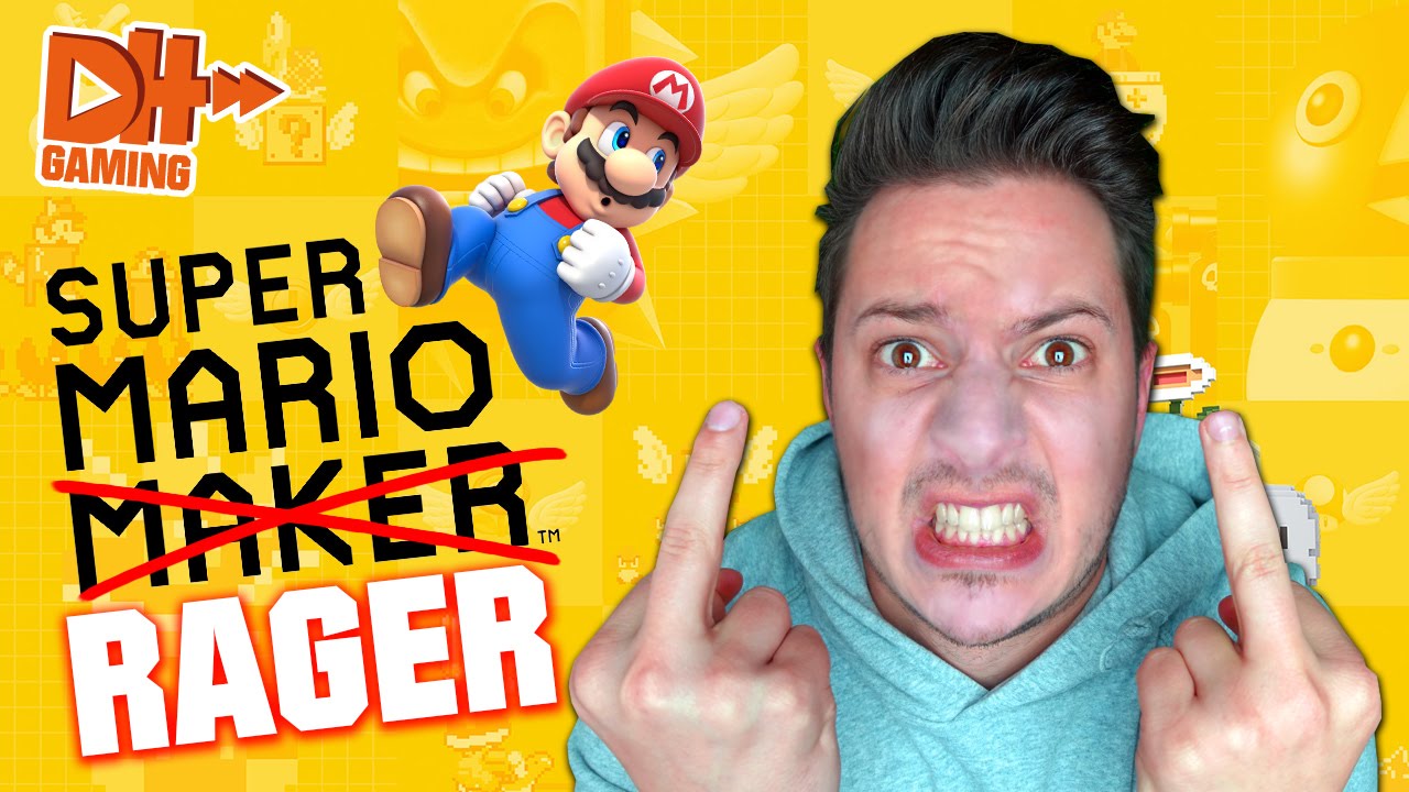 SUPER MARIO RAGER - Blanke Wut ▶▶ Let's Play Super Mario Maker