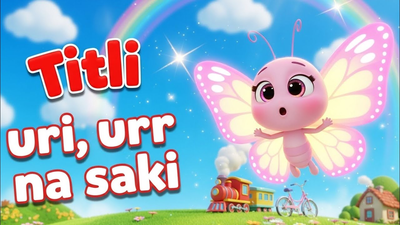Titli Uri Urr Na Saki 🦋 | Kids Rhymes in Urdu | Fun Vehicles Song for Children