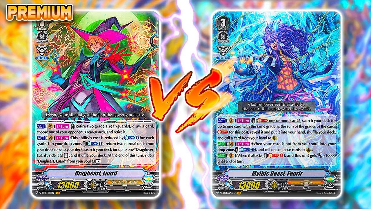 Shadow Paladin (Luard) Vs. Genesis (Fenrir) | Premium | Cardfight!! Vanguard