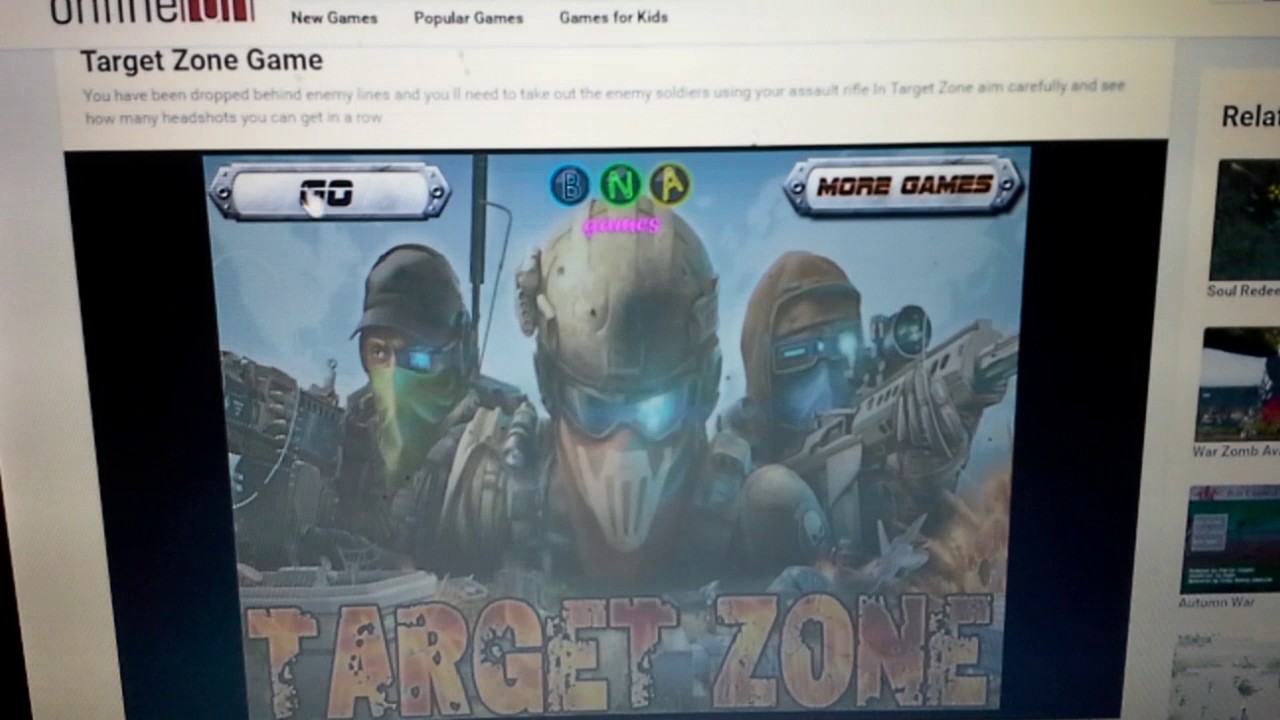 Target Zone Game!
