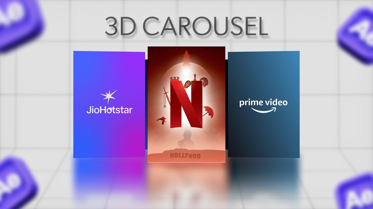 Урок по созданию 3D-анимации карусели в After Effects #3dcarousel #aftereffectstutorial