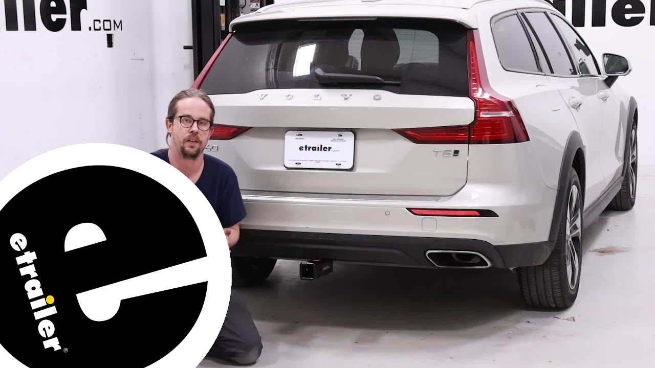etrailer | Installing the Stealth Hitches Hidden Rack Receiver on a 2022 Volvo V60
