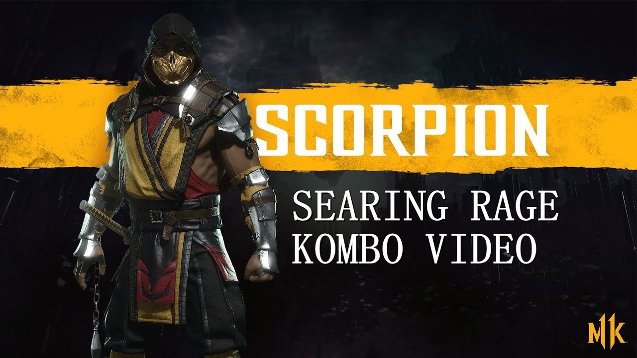 MK11 - Scorpion Searing Rage Combo Video