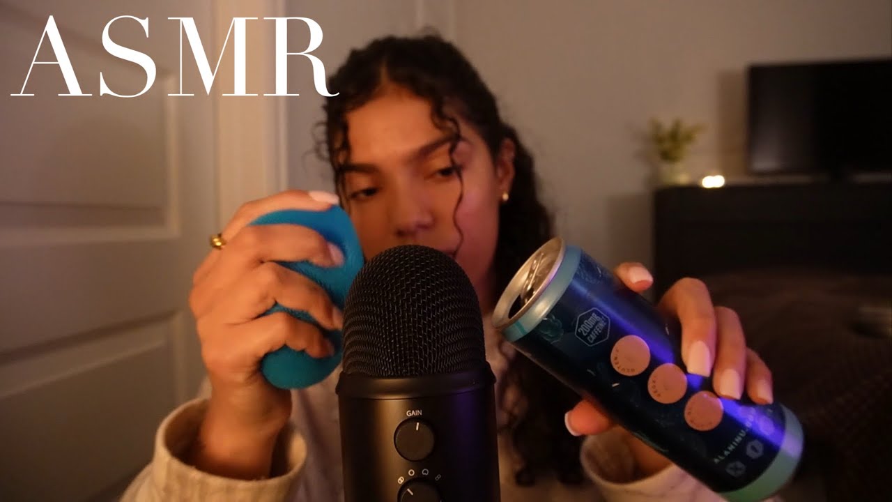 ASMR relaxing triggers to help you sleep fast! (new triggers) 💙