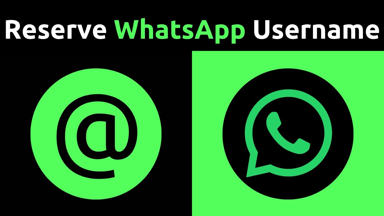 Как зарезервировать имя пользователя в WhatsApp на Android