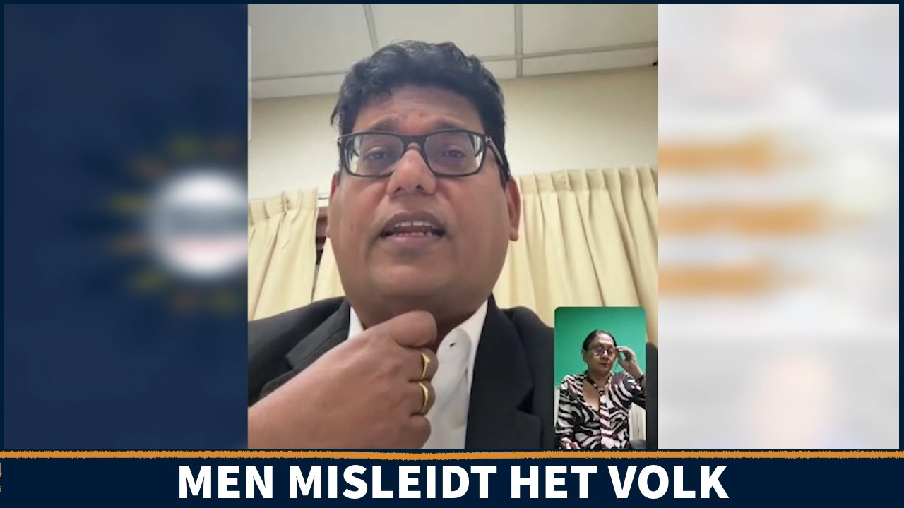 We kennen de regeringen met NDP signatuur inmiddels I SUN WEB TV I