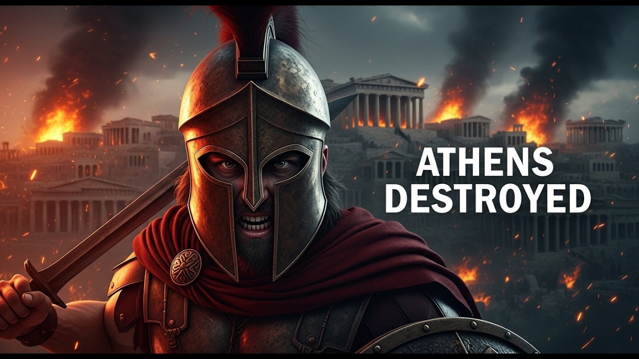 How Sparta Crushed Athens | Most Brutal Defeat in Ancient History (Peloponnesian War)