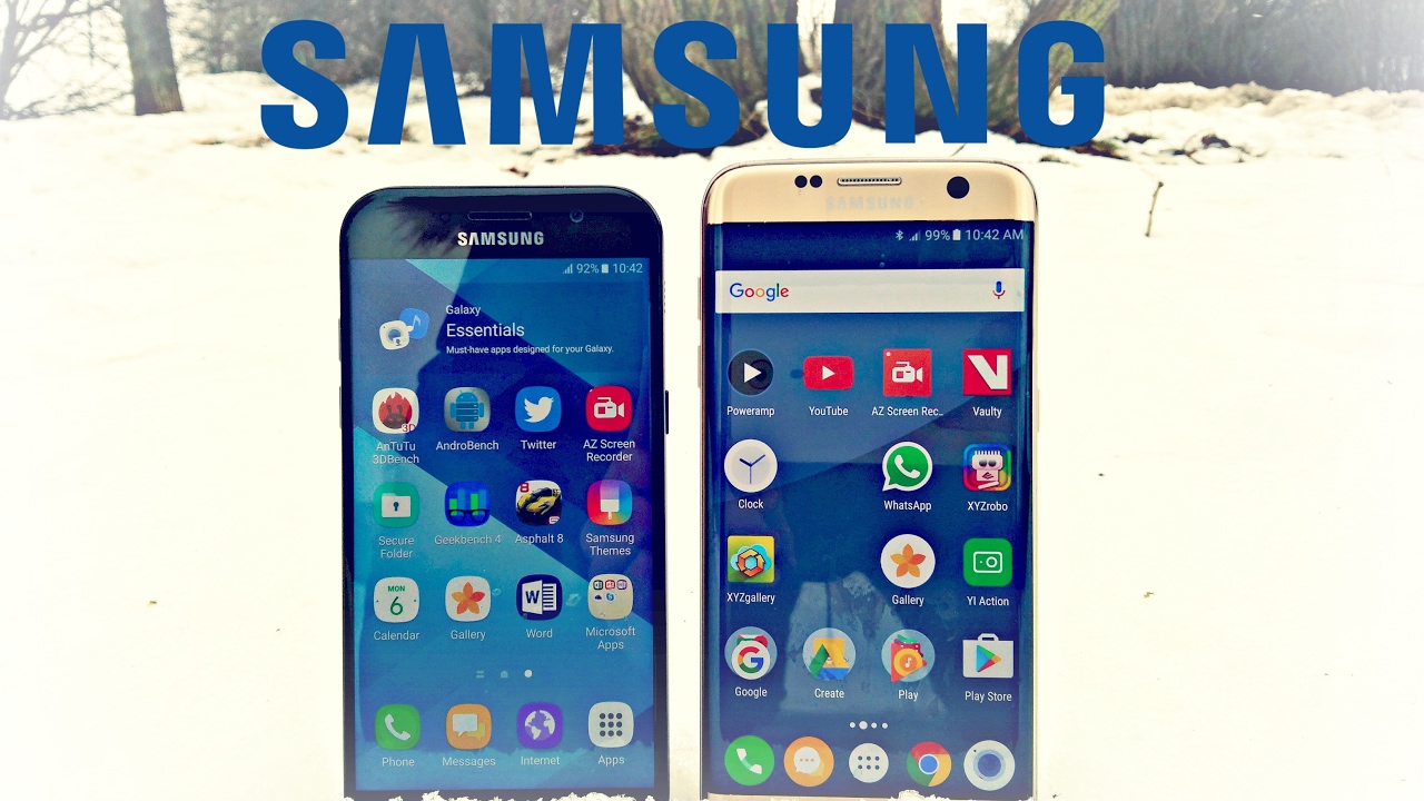Samsung Galaxy A5 2017 vs Galaxy S7 edge - Which Galaxy is Best For You?